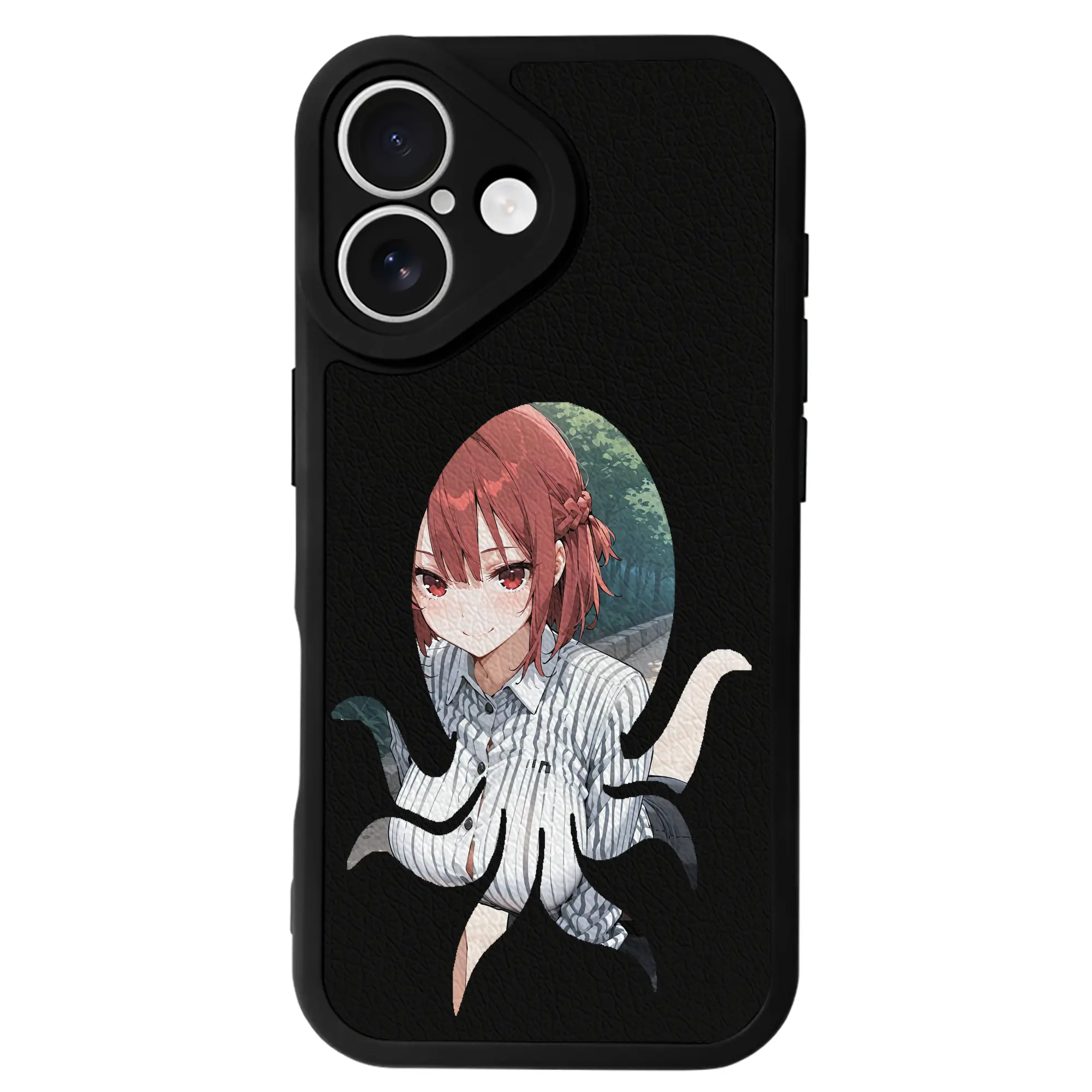 ブルーロック グッズ 帝襟 安里 - IPhone 16シリーズ対応 ・ シリコンスマホケース ・ レザー調 ・ 高精度フィット ・ 耐衝撃 ・ ワイヤレス充電対応 ・ 精密カット